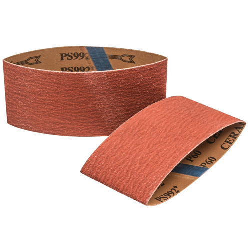 Bande en tissu pour tambour COOLCUT XX, 3-1/2" la x 15-1/2" lo, Zirconium, Grain 60 Haskins Industrial Inc.