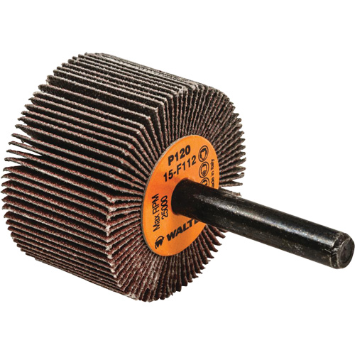 Disques &agrave; lamelles - Meules &agrave; lamelles Coolcut, Oxyde d'aluminium, Grain 120, 1-1/2" x 1" x 1/4" Haskins Industrial Inc.