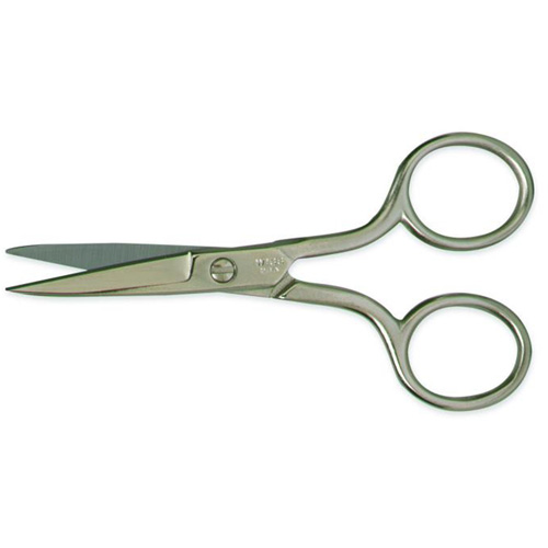 Embroidery & Sewing Scissors, 1-1/4", Rings Handle Haskins Industrial Inc.