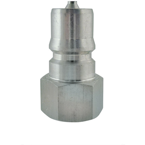 Hydraulic Quick Coupler - Plug, Stainless Steel, 3/4" Dia. Haskins Industrial Inc.