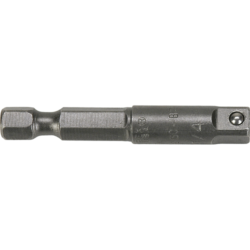 Hex To Male Square Drive Extension, 1/4" Drive Size, 2" L Haskins Industrial Inc.