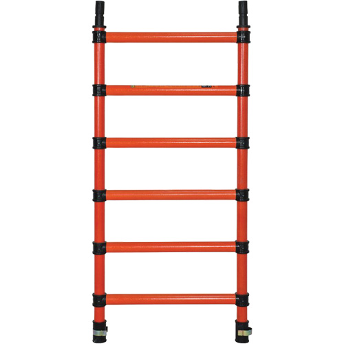 Composants pour &eacute;chafaudages la tour en fibre de verre, Montant d'extr&eacute;mit&eacute;, 27" la x 60" h Haskins Industrial Inc.
