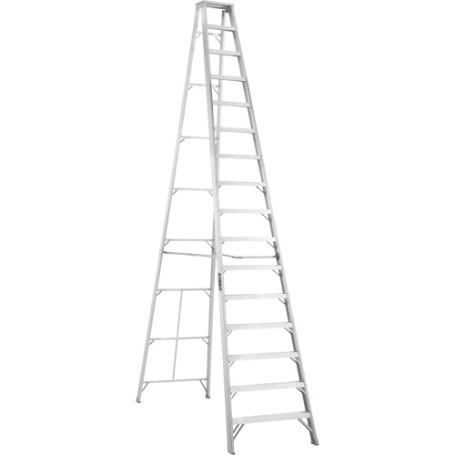 3400 Series Industrial Extra Heavy-Duty Step Ladder, 16', Aluminum, 300 lbs. Capacity, Type 1A Haskins Industrial Inc.