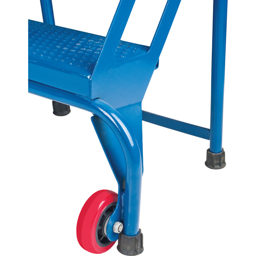 &eacute;chelle pliante portative, 2 marches, Perfor&eacute;, Hauteur 20" Haskins Industrial Inc.