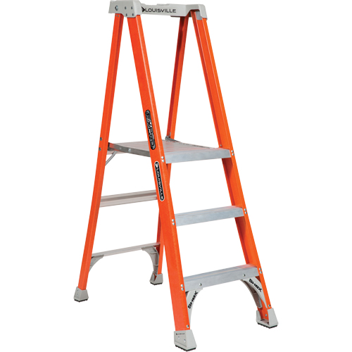 Industrial Heavy-Duty Pro Platform Stepladders (FXP1700 Series), 3', 300 lbs. Cap. Haskins Industrial Inc.