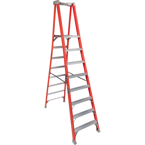 Industrial Heavy-Duty Pro Platform Stepladders (FXP1700 Series), 8', 300 lbs. Cap. Haskins Industrial Inc.