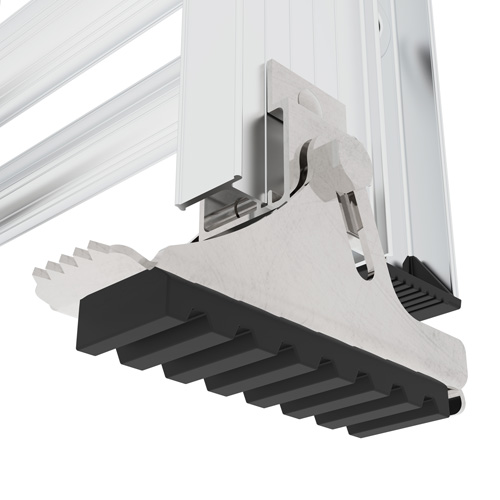 Jobsite Series Extension Ladder, 250 lbs. Cap., 24' H, Grade 1 Haskins Industrial Inc.