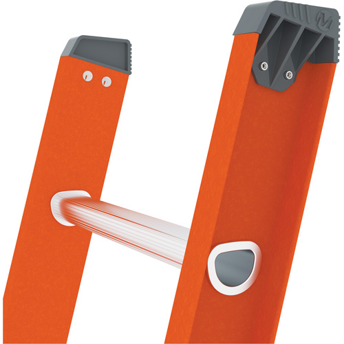 BuildMan&reg; Extension Ladder, 300 lbs. Cap., 40' H, Grade 1A Haskins Industrial Inc.