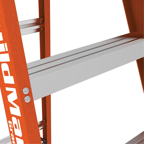 Step Ladder, 10', Fibreglass, 375 lbs. Capacity, Type 1AA Haskins Industrial Inc.