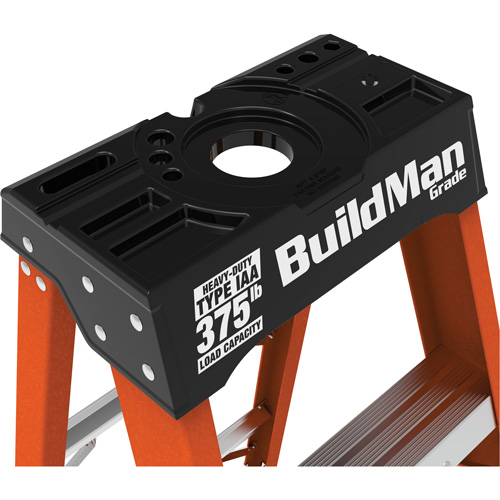 Step Ladder, 10', Fibreglass, 375 lbs. Capacity, Type 1AA Haskins Industrial Inc.