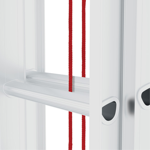 Jobsite Series Extension Ladder, 200 lbs. Cap., 20' H, Grade 3 Haskins Industrial Inc.