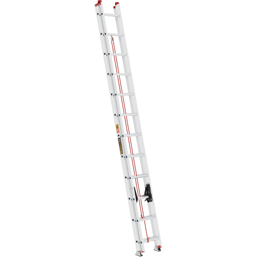 Jobsite Series Extension Ladder, 200 lbs. Cap., 24' H, Grade 3 Haskins Industrial Inc.