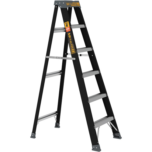 Step Ladder, 6', Fibreglass, 250 lbs. Capacity, Type 1 Haskins Industrial Inc.
