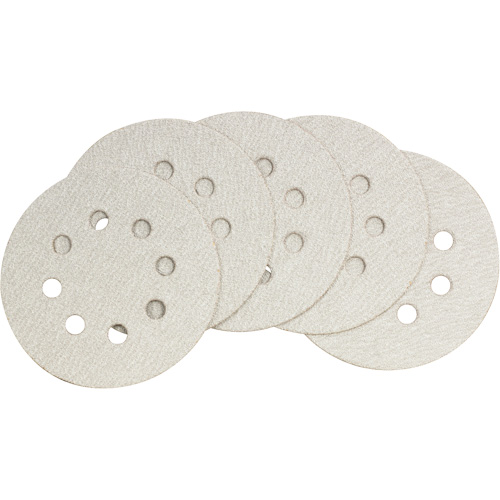 Random Orbit Sander Abrasive Sandpaper - 5-Pack, 5" Dia., 60 Grit Haskins Industrial Inc.