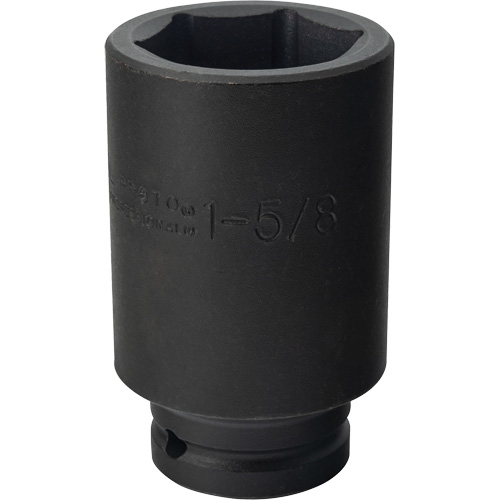 Socket, Impact, 1-5/8", 3/4" Drive, 6 Points, Deep Haskins Industrial Inc.
