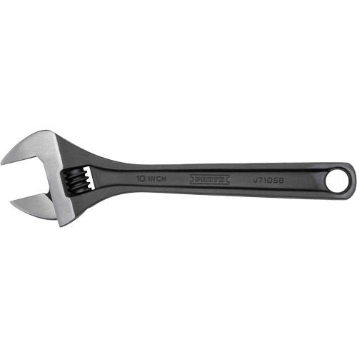 Adjustable Wrench, 10" L, Black Oxide Haskins Industrial Inc.