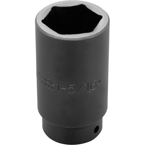 Socket, Impact, 1-5/16", 1/2" Drive, 6 Points, Deep Haskins Industrial Inc.