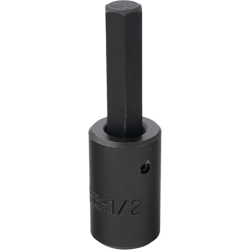 Embout &agrave; ins&eacute;rer, Hexagonale, 1/2" x 3-5/8" lo, Prise 1/2" Haskins Industrial Inc.