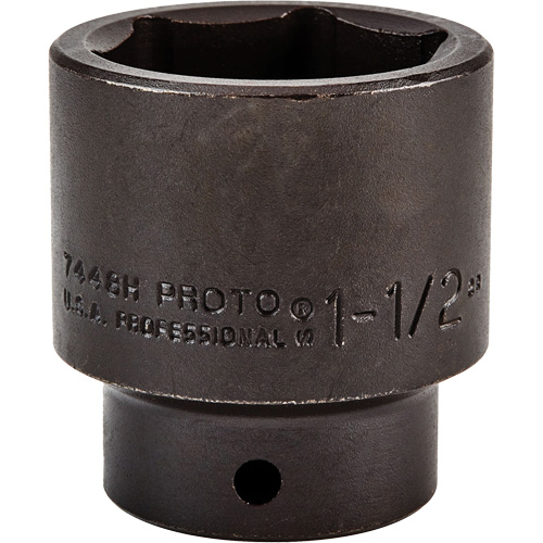 Douille, Chocs, 1-1/2", Prise 1/2", 6 pans Haskins Industrial Inc.