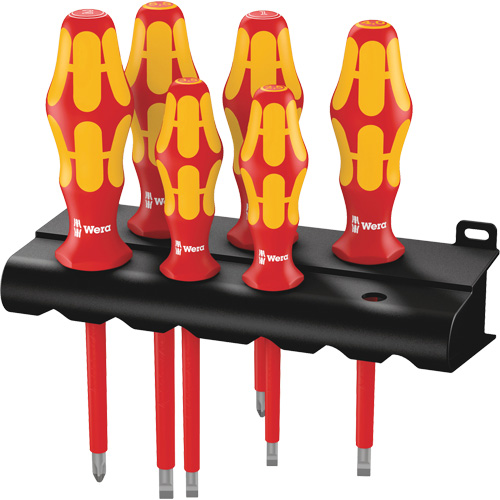 Insulated Screwdriver Set, 1000 V, 6 Pcs Haskins Industrial Inc.