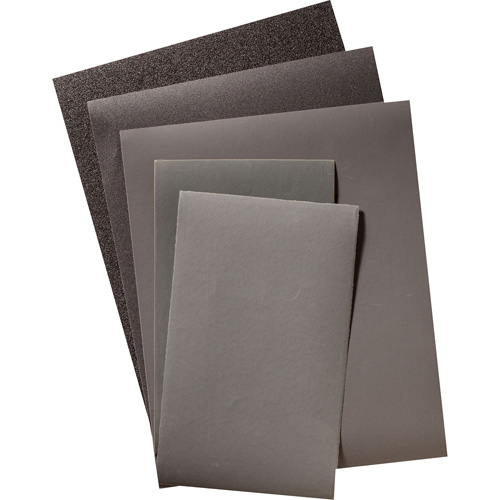 Sanding Paper Sheet, 9" x 11", 600 Grit, Aluminum Oxide Haskins Industrial Inc.