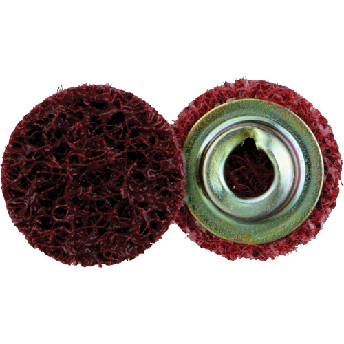 Standard Abrasives Quick-Change Surface Conditioning Disc, 3/4" Dia., Medium Grit, Aluminum Oxide Haskins Industrial Inc.