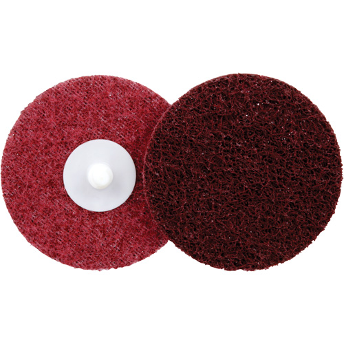Standard Abrasives Quick-Change Surface Conditioning Disc, 3" Dia., Medium Grit, Aluminum Oxide Haskins Industrial Inc.