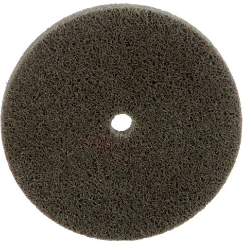 Disque unitaris&eacute; Standard Abrasives, 3" x 1/4", Arbre de 1/4", Grain de Fin, Oxyde d'aluminium Haskins Industrial Inc.