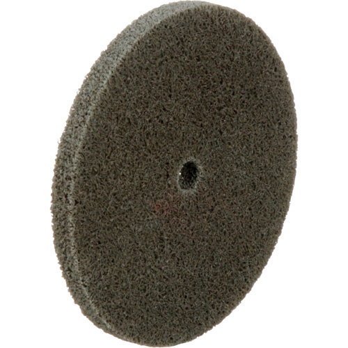 Disque unitaris&eacute; Standard Abrasives, 3" x 1/4", Arbre de 1/4", Grain de Fin, Oxyde d'aluminium Haskins Industrial Inc.