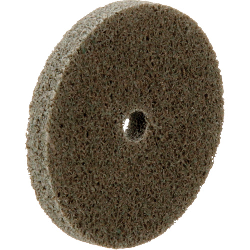 Standard Abrasives Unitized Wheel, 2" x 1/4", 1/4" Arbor, Medium Grit, Aluminum Oxide Haskins Industrial Inc.