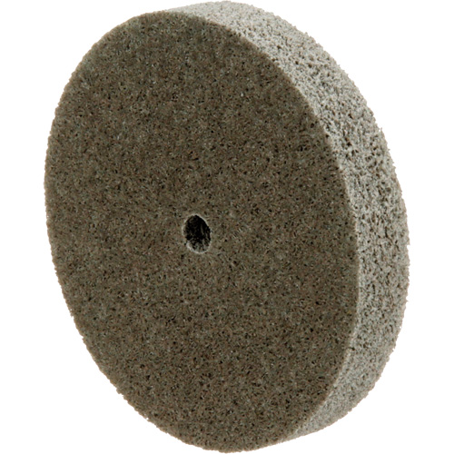 Disque unitaris&eacute; Standard Abrasives, 3" x 1/2", Arbre de 1/4", Grain de Moyen, Oxyde d'aluminium Haskins Industrial Inc.
