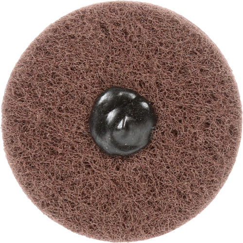 Standard Abrasives Buff & Blend Wheel, 3" Dia. x 3" W, 1/4" Arbor, Aluminum Oxide Haskins Industrial Inc.