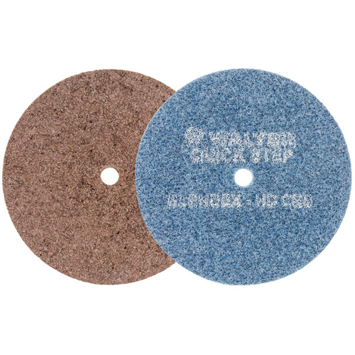 QUICK-STEP BLENDEX Surface Conditioning Disc, 5" Dia., Extra Coarse Grit, Aluminum Oxide Haskins Industrial Inc.