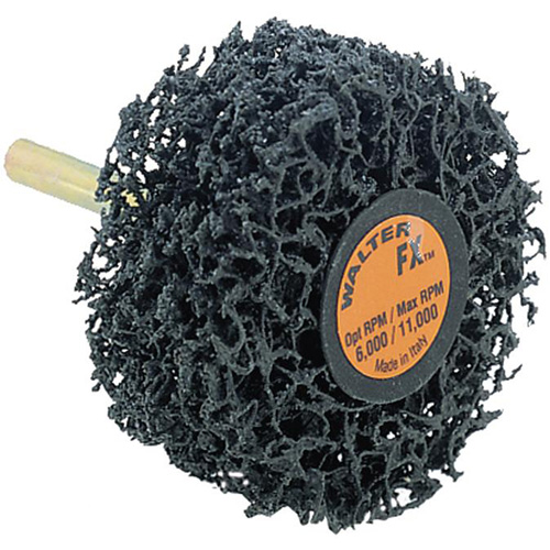 Disque mont&eacute; pour nettoyage de surface FX Haskins Industrial Inc.