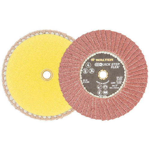 QUICK-STEP FLEX, 5" x Type 29, 60 Grit, Aluminum Oxide Haskins Industrial Inc.