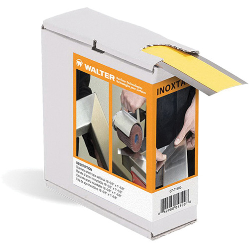 Ruban en acier inoxydable Inox, &eacute;paisseur 0,15 mil, 41,275 mm (1-5/8") x 5 m (16,375') Haskins Industrial Inc.