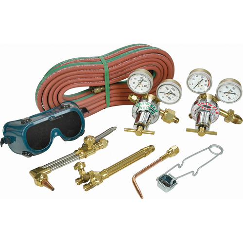 Ensemble de soudage au gaz Uniweld All American, Coupe jusqu'&agrave; 1/2" Haskins Industrial Inc.