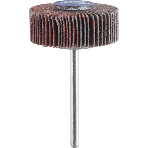 M&egrave;che de ponçage &agrave; roue &agrave; lamelles 3/8" - grain 120 Haskins Industrial Inc.