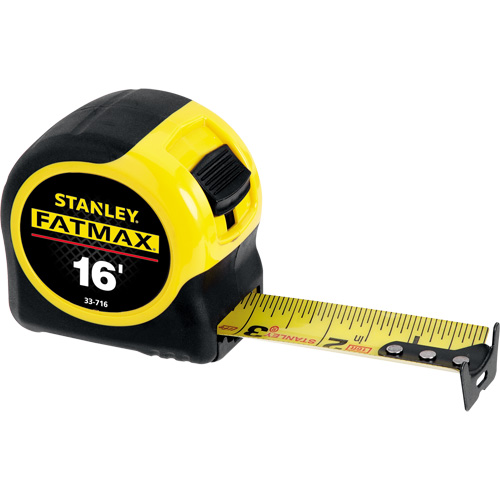 Ruban &agrave; mesurer FatMax, 1-1/4" x 16', Marques de goujon  Haskins Industrial Inc.