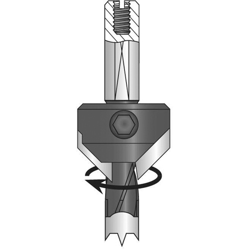 Countersinks, 18 mm, Carbide Haskins Industrial Inc.