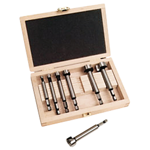 Woodpecker Forstner Bit Kits in a Wooden Box, 7 Pieces, High Carbon Steel Haskins Industrial Inc.