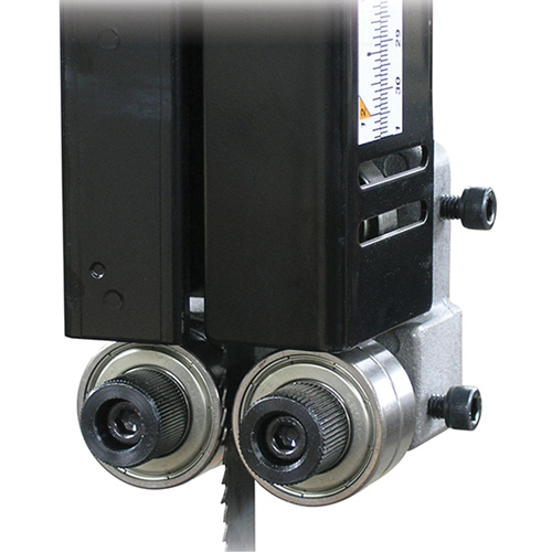 Scie &agrave; ruban de 21" pour bois avec guide &agrave; d&eacute;doublement, Vertical, 220 V Haskins Industrial Inc.