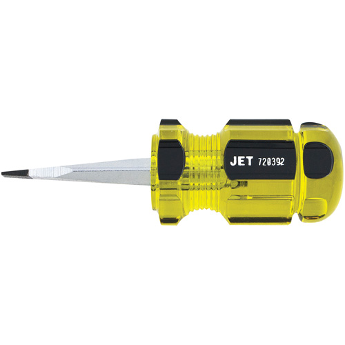 Slot Jumbo Handle Screwdriver, 1-1/2", Plastic Handle Haskins Industrial Inc.