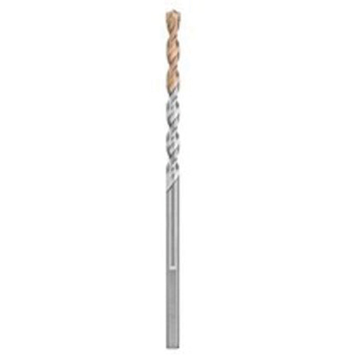 4-Flute Hammer Drill Bit, 1/4", 3-Flat Shank, Carbide Haskins Industrial Inc.
