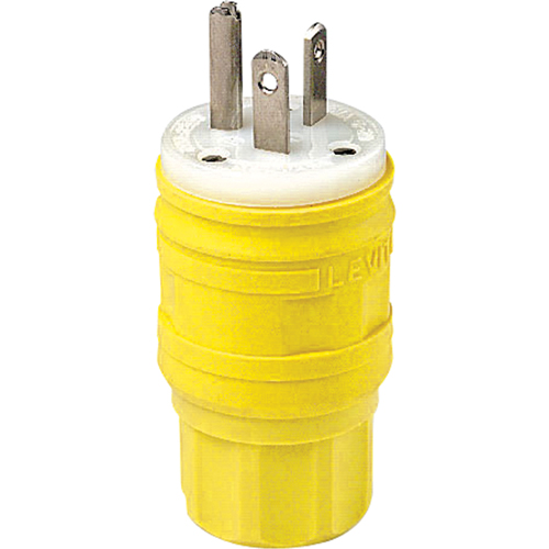 Pris &agrave; lames droites &eacute;tanche Wetguard, Plastique, 20 A, 250 V Haskins Industrial Inc.