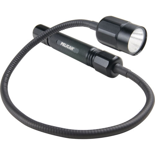 Flex-Neck Flashlight, LED, Aluminum Haskins Industrial Inc.