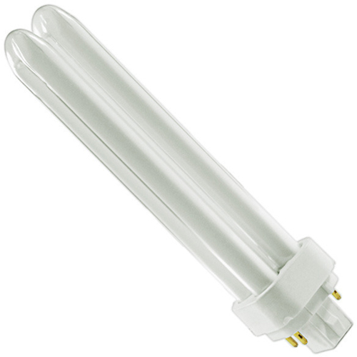 Compact Fluorescent Lamps, T4, 26 W, 4100 K, G24Q-3 Base, 12000 hrs. Haskins Industrial Inc.