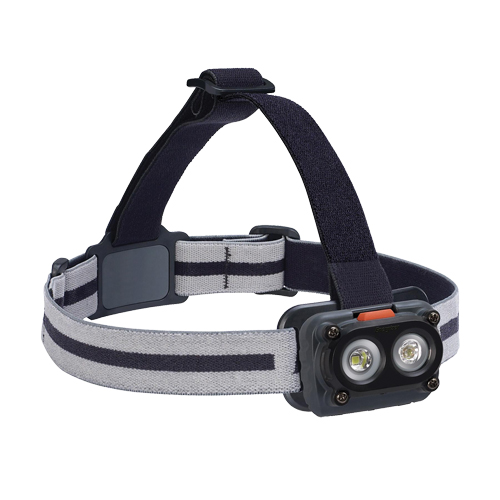 Hardcase Rugged Headlamp, LED, 325 Lumens, 6.5 Hrs. Run Time, AA Batteries Haskins Industrial Inc.