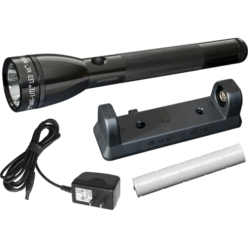 Lampes de poche ML125, DEL,  lumens, Piles Rechargeable Haskins Industrial Inc.