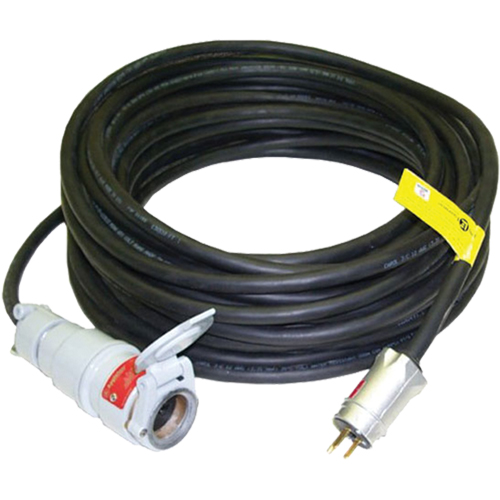 Heavy-Duty Neoprene Extension Cords, Indoor/Outdoor, SOOW, 12/3 AWG, 15 A, 50' Haskins Industrial Inc.